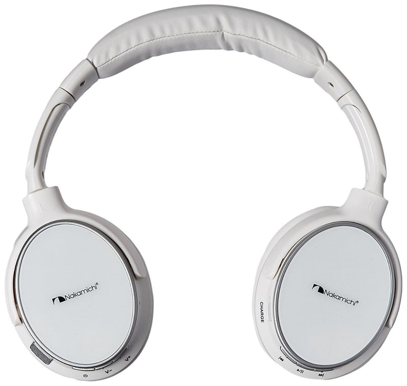 Nakamichi Wireless Bluetooth Headphones Over Ear Headband - White - Nakamichi - Simple Cell Shop, Free shipping from Maryland!