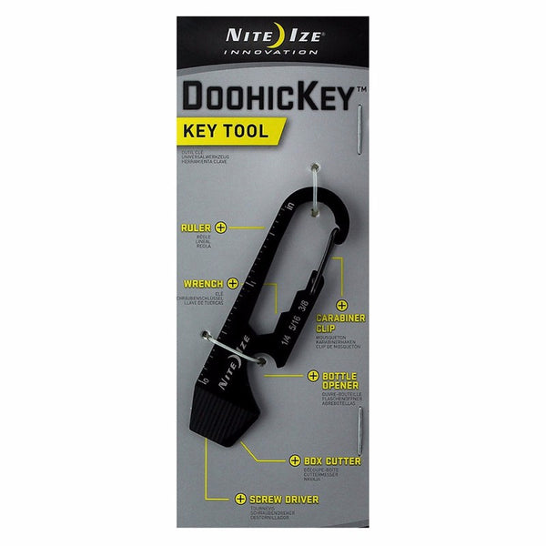 Nite Ize Doohickey Key Tool - Black KMT-01-R3 - Nite Ize - Simple Cell Shop, Free shipping from Maryland!