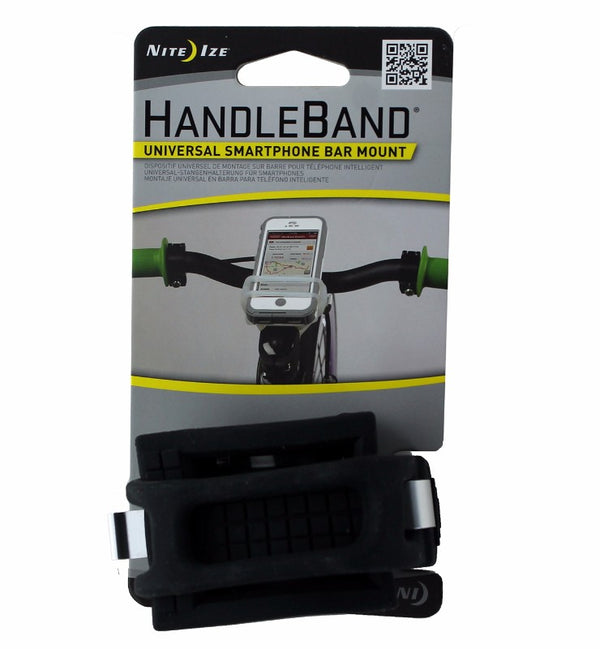Nite Ize HandleBand Universal Smartphone Bike Handlebar Mount Grip - Black - Nite Ize - Simple Cell Shop, Free shipping from Maryland!