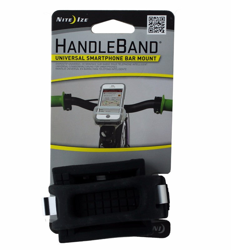 Nite Ize HandleBand Universal Smartphone Bike Handlebar Mount Grip - Black - Nite Ize - Simple Cell Shop, Free shipping from Maryland!