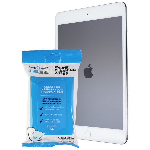 Apple iPad Mini 4 (7.9-in) Tablet (A1538) Wi-Fi Only - 128GB/Silver + FREE WIPES - Apple - Simple Cell Shop, Free shipping from Maryland!