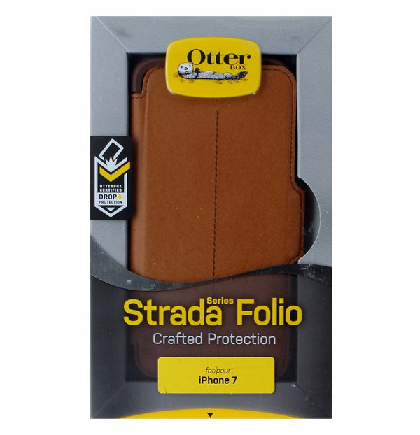 OtterBox Strada Folio Series Case Cover for iPhone 8 7 - Brown - OtterBox - Simple Cell Shop, Free shipping from Maryland!
