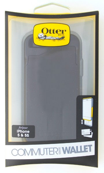 OtterBox Commuter Series Wallet Case for iPhone  5 5S Black * Cover OEM Original - OtterBox - Simple Cell Shop, Free shipping from Maryland!