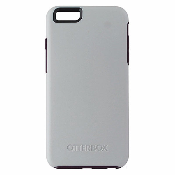 OtterBox Symmetry Series Case for iPhone 6 Plus / 6s Plus - White / Maroon - OtterBox - Simple Cell Shop, Free shipping from Maryland!