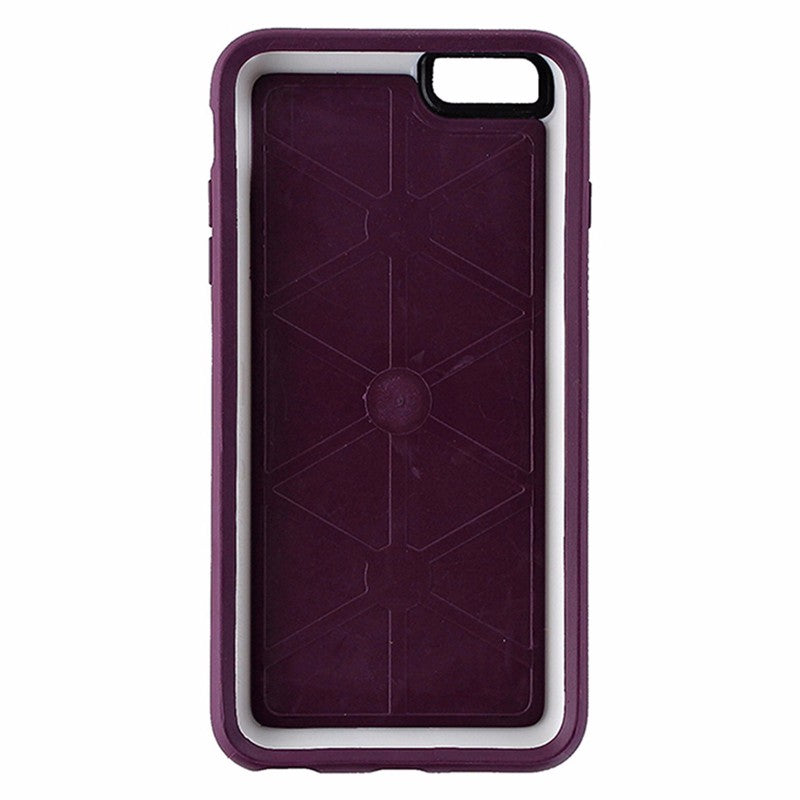 OtterBox Symmetry Series Case for iPhone 6 Plus / 6s Plus - White / Maroon - OtterBox - Simple Cell Shop, Free shipping from Maryland!