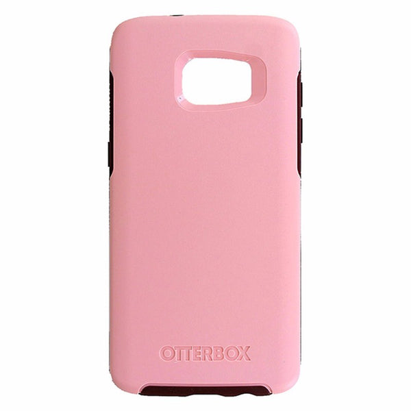 OtterBox Symmetry Case for Samsung Galaxy S7 Edge - Light Pink / Dark Red / Rose - OtterBox - Simple Cell Shop, Free shipping from Maryland!