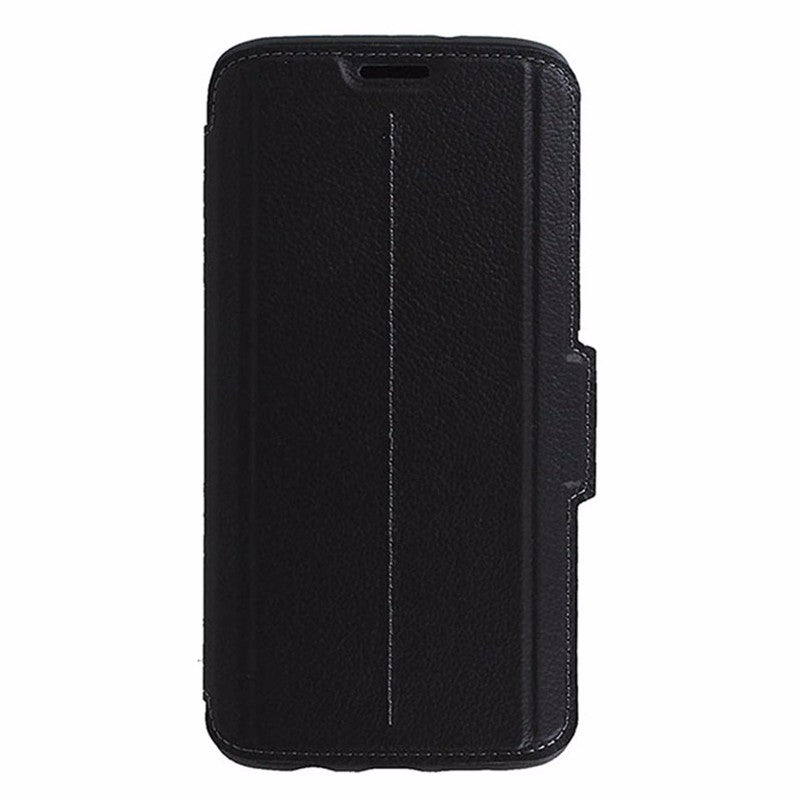 OtterBox Strada Series Leather Wallet Case for Samsung Galaxy S7 Edge - Black - OtterBox - Simple Cell Shop, Free shipping from Maryland!