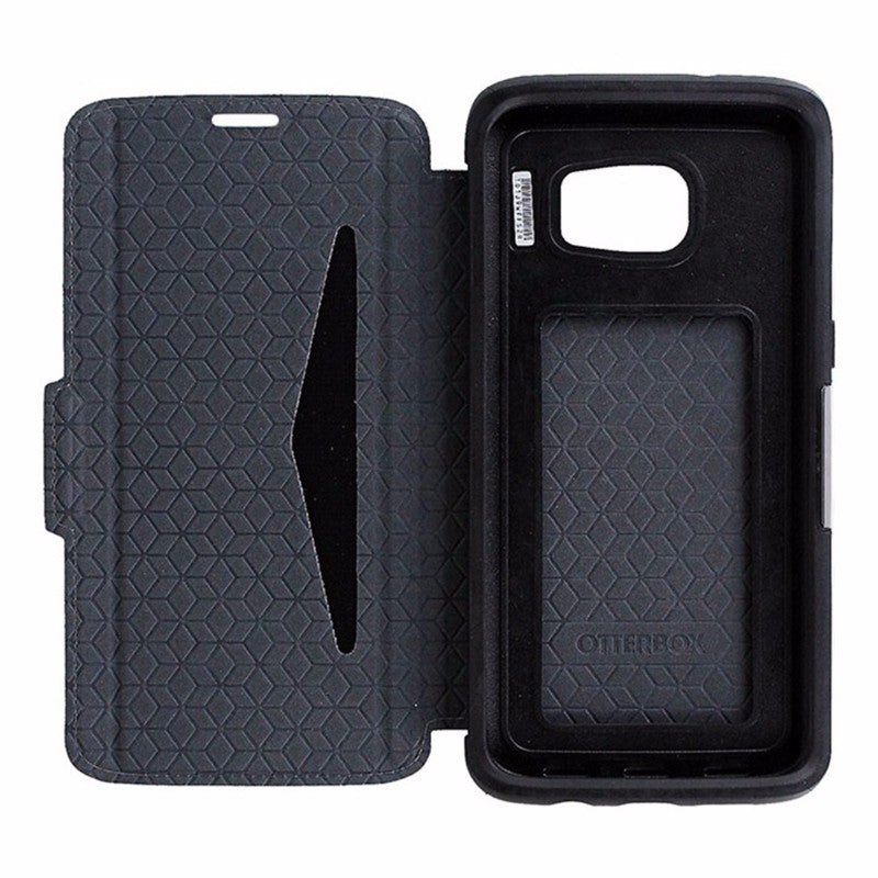 OtterBox Strada Series Leather Wallet Case for Samsung Galaxy S7 Edge - Black - OtterBox - Simple Cell Shop, Free shipping from Maryland!