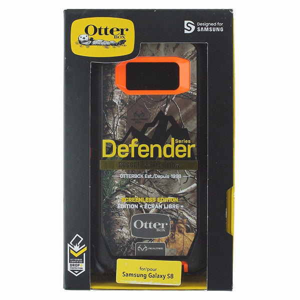 OtterBox Defender Screenless Series for Samsung Galaxy S8 - RealTree Camo/Orange - OtterBox - Simple Cell Shop, Free shipping from Maryland!