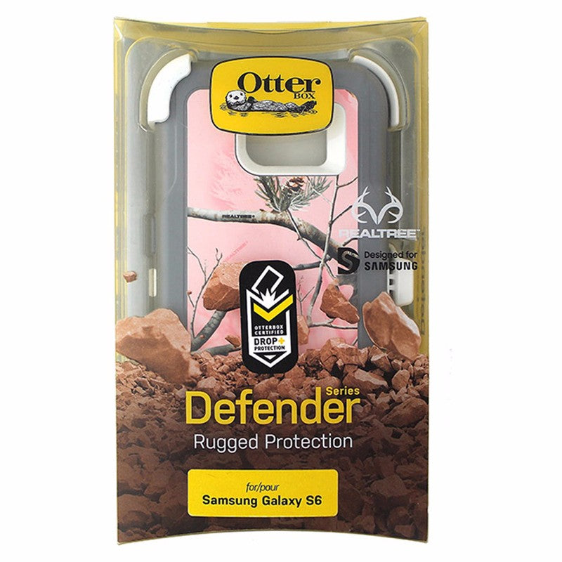 OtterBox Defender Series Case for Samsung Galaxy S6 Realtree Pink *Cover OEM