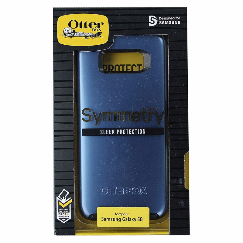 OtterBox Symmetry Case for Samsung Galaxy S8 - Coral Blue (Metallic Blue/ Black) - OtterBox - Simple Cell Shop, Free shipping from Maryland!
