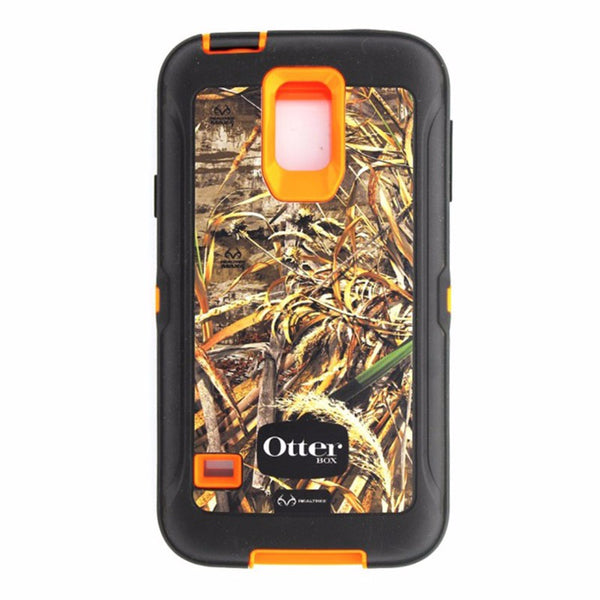 OtterBox Defender Case and Holster for Samsung Galaxy S5 - Real Tree Camo/Orange - OtterBox - Simple Cell Shop, Free shipping from Maryland!