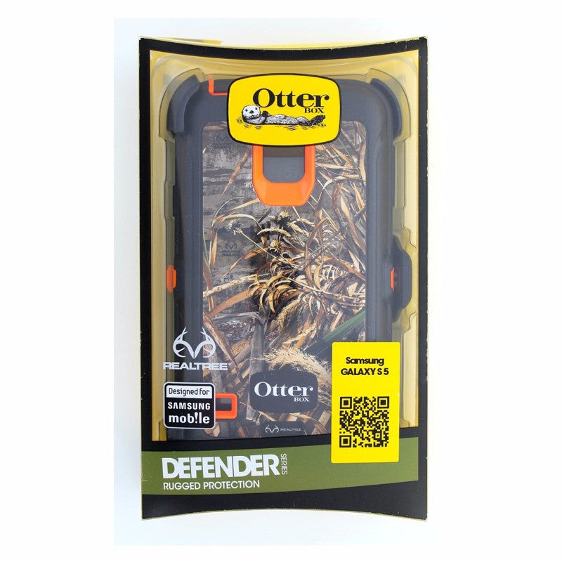 OtterBox Defender Case and Holster for Samsung Galaxy S5 - Real Tree Camo/Orange - OtterBox - Simple Cell Shop, Free shipping from Maryland!