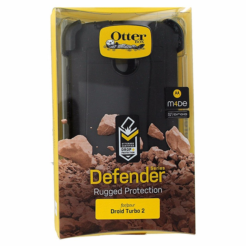OtterBox Defender Case for Motorola Droid Turbo 2 - Black *Cover OEM - OtterBox - Simple Cell Shop, Free shipping from Maryland!