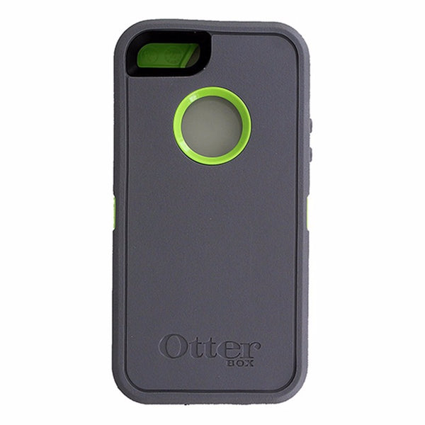 Otterbox Defender Case for Apple iPhone 5/5S/SE - Light Gray and Neon Green - OtterBox - Simple Cell Shop, Free shipping from Maryland!