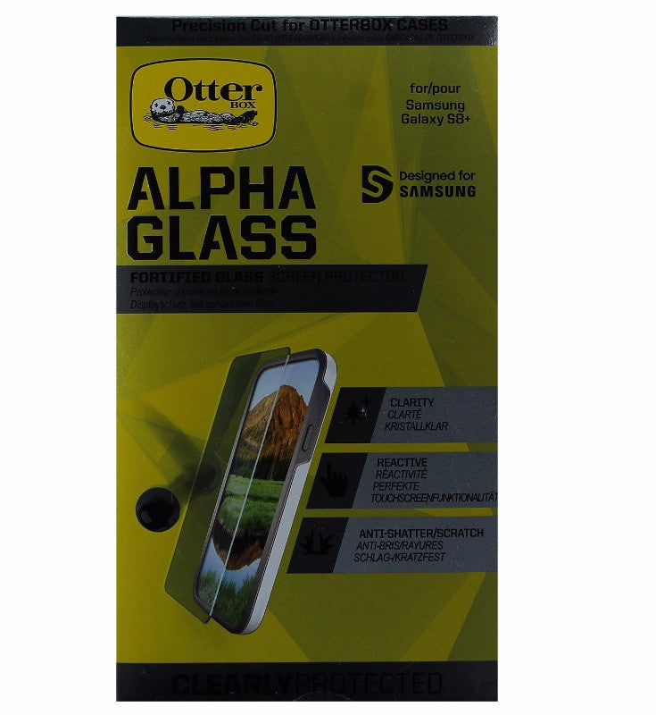 OtterBox Alpha Glass Tempered Glass Screen Protector Samsung Galaxy S8+ CLEAR
