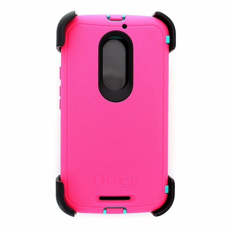 OtterBox Defender Series Case for Motorola Moto X 2nd Gen Pink and Teal *Cover - OtterBox - Simple Cell Shop, Free shipping from Maryland!