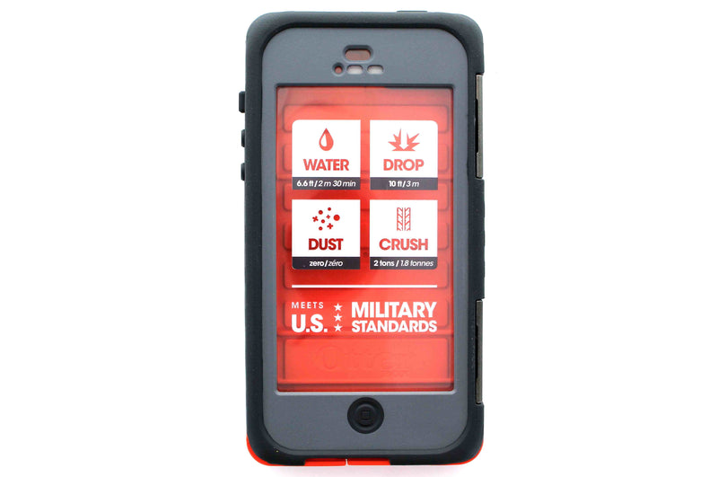 OtterBox Armor Case for iPhone 5 Black/Orange * Cover OEM Original - OtterBox - Simple Cell Shop, Free shipping from Maryland!
