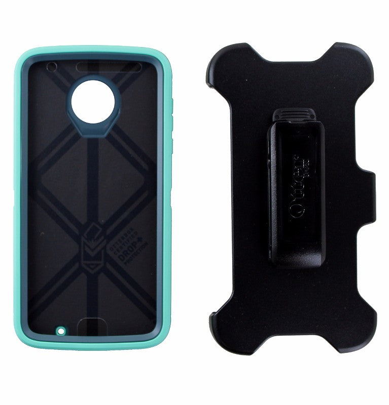 OtterBox Defender Case for Motorola Moto Z2 Force - Borealis (Tempest Blue/Mint) - OtterBox - Simple Cell Shop, Free shipping from Maryland!