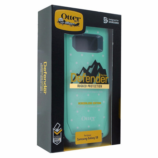 OtterBox Defender Screenless Series Case for Galaxy S8- Mint Dot (Aqua Mint/Dot) - OtterBox - Simple Cell Shop, Free shipping from Maryland!