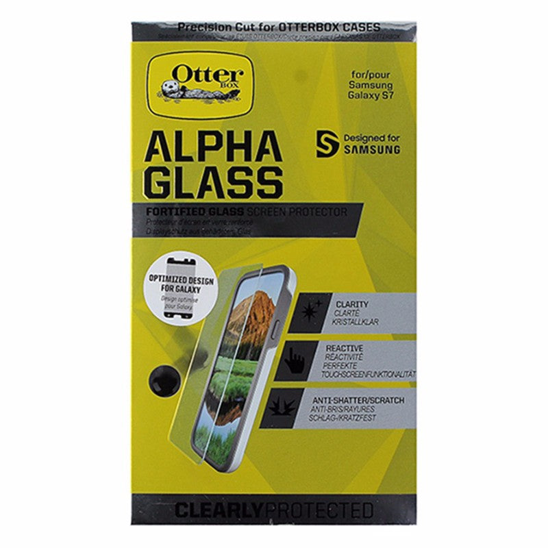 OtterBox Alpha Glass Screen Protector for Samsung Galaxy S7 - Clear