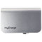 myCharge HubPlus 6,700mAh Portable Charger with 8-Pin and Micro-USB - Silver