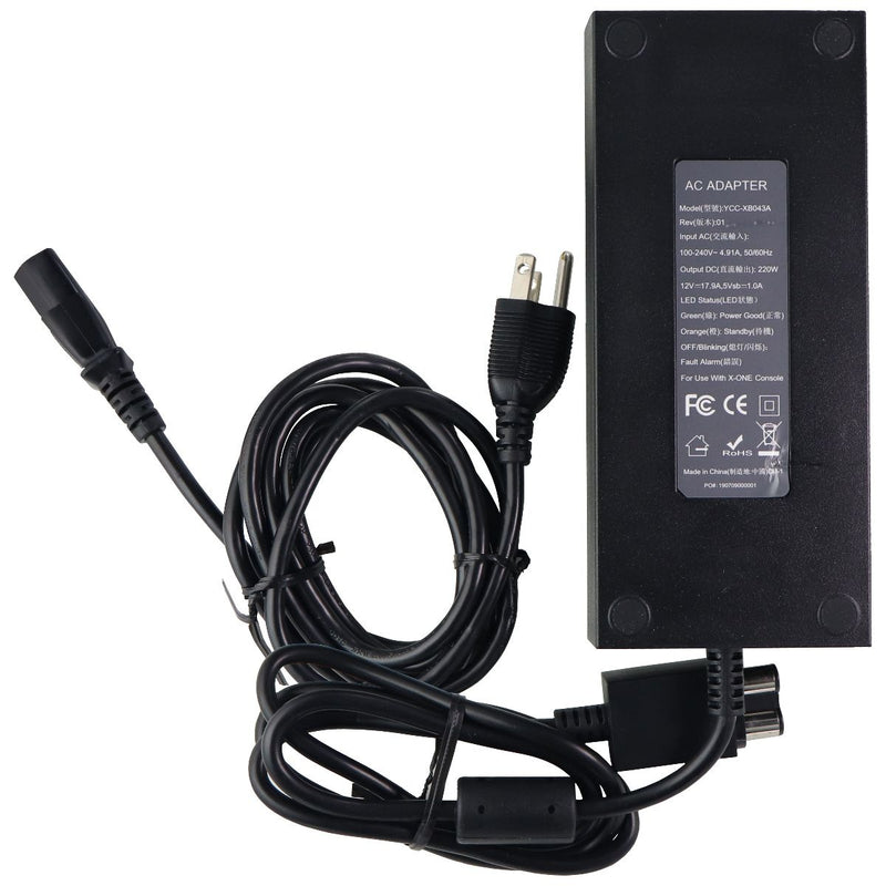 Generic AC Power Adapter for Microsoft Xbox One Consoles - Black (YCC-XB043A) - Generic - Simple Cell Shop, Free shipping from Maryland!