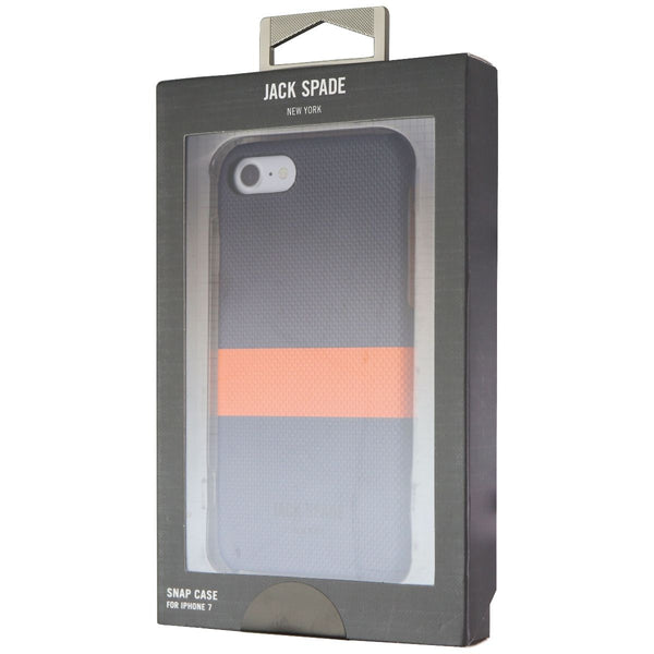 Jack Spade Snap Case for iPhone SE (2nd Gen) and 8 / 7 - Navy / Orange - Jack Spade - Simple Cell Shop, Free shipping from Maryland!