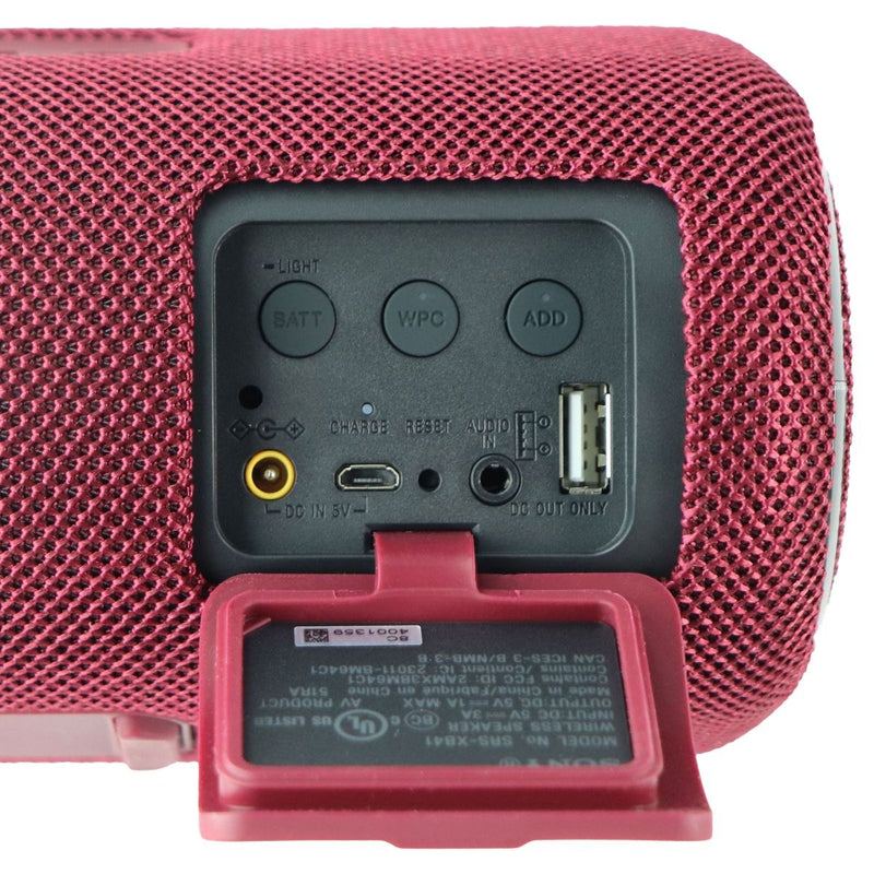 Sony SRS-XB41 Portable Bluetooth Speaker with Flashing Line Light - Red - Sony - Simple Cell Shop, Free shipping from Maryland!