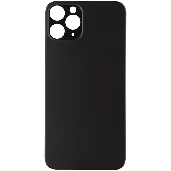 Repair Part - Back Glass Panel for Apple iPhone 11 Pro - Black / NO LOGO - Cell4Less - Simple Cell Shop, Free shipping from Maryland!