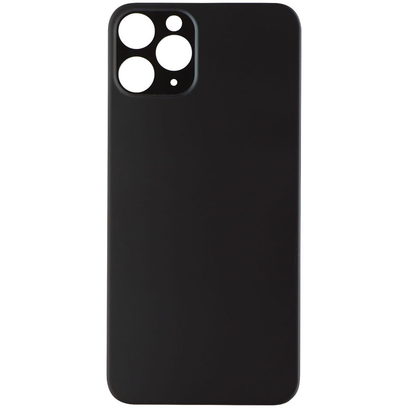 Repair Part - Back Glass Panel for Apple iPhone 11 Pro - Black / NO LOGO - Cell4Less - Simple Cell Shop, Free shipping from Maryland!