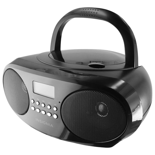 Insignia - CD Boombox with AM/FM Tuner - Black - Insignia - Simple Cell Shop, Free shipping from Maryland!