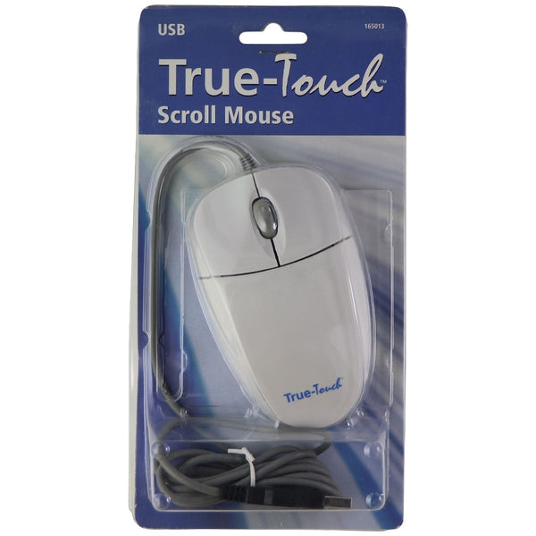 Manhattan True-Touch Basic Scroll Mouse - Wired USB / Off-White (165013) - Manhattan - Simple Cell Shop, Free shipping from Maryland!