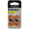Nite Ize S-Biner MicroLock Polycarbonate (2 Pack), Orange - Nite Ize - Simple Cell Shop, Free shipping from Maryland!