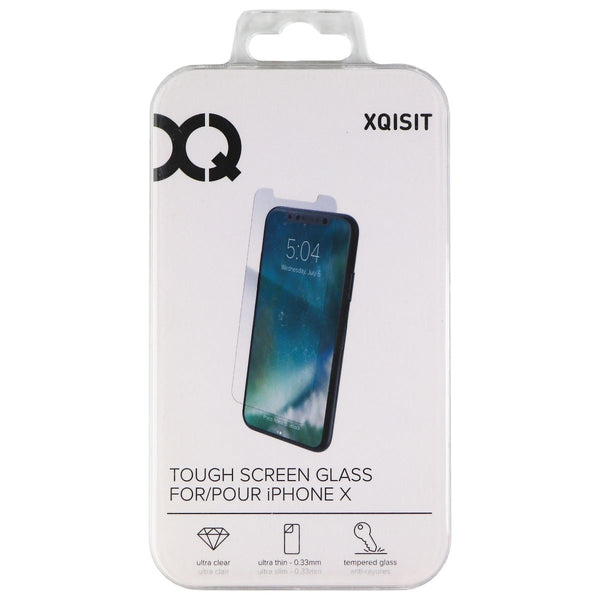 Xqisit Tough Screen Glass for iPhone X / XS - Clear - Xqisit - Simple Cell Shop, Free shipping from Maryland!