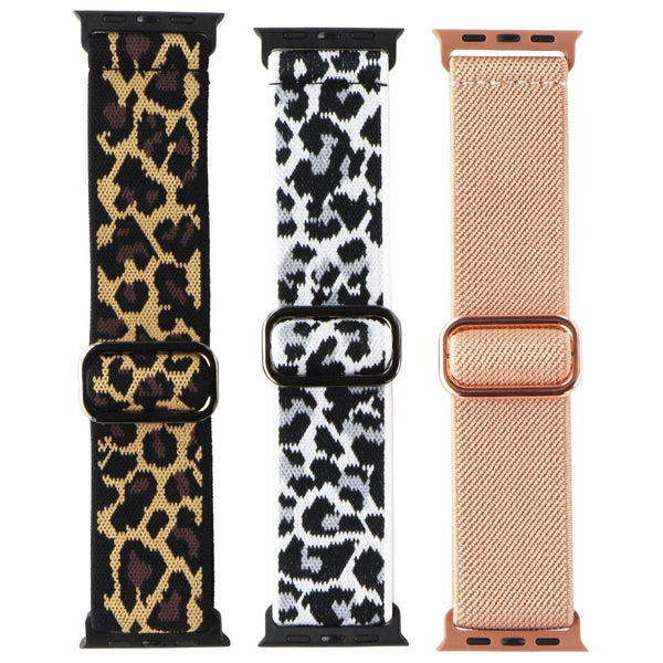 Adjustable Fabric Band (3-Pack) for Apple Watch 38/40/41mm Cases - Multi Pack - Unbranded - Simple Cell Shop, Free shipping from Maryland!