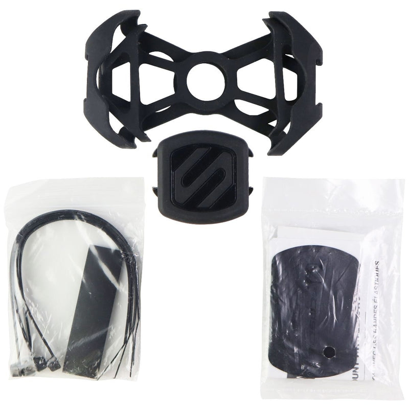 Scosche MagicMount Magnetic Bike Phone Mount with Elastic Bands - Black