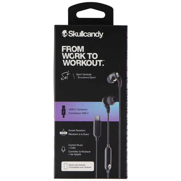 Skullcandy Set Series In-Ear Headphones with USB-C Connector - True Black - Skullcandy - Simple Cell Shop, Free shipping from Maryland!