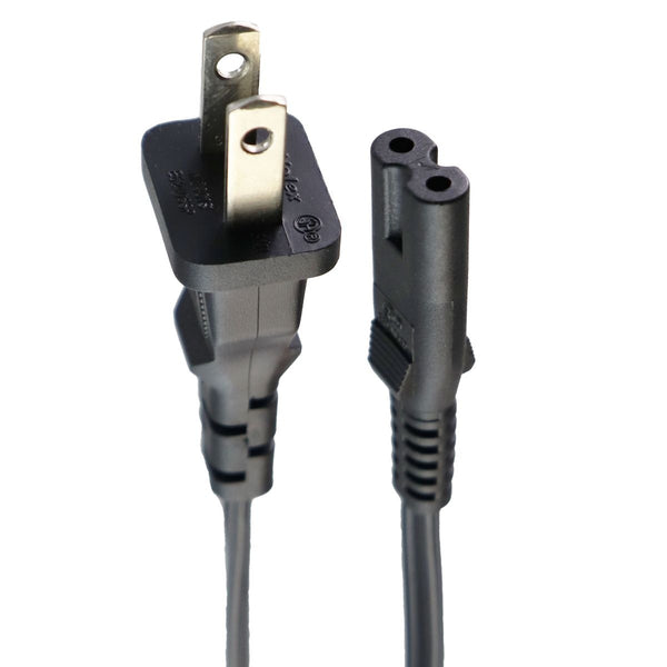TA HSING Power Supply Cable - 2 Round Prong - (E84516) - Black - Ta Hsing - Simple Cell Shop, Free shipping from Maryland!