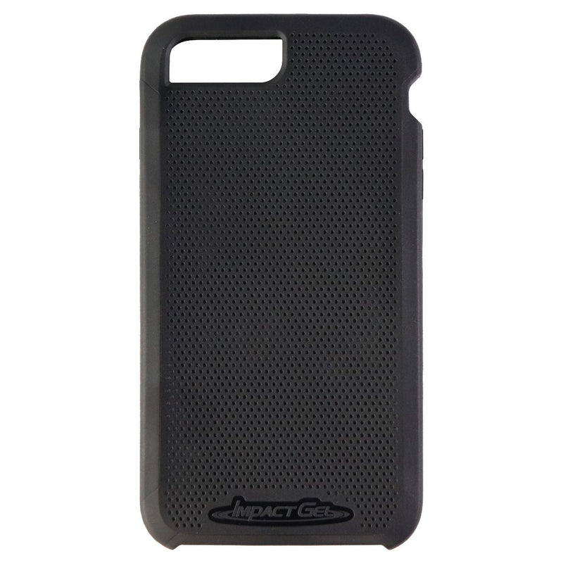 Impact Gel Traveler Series Flexible Case for iPhone 8 Plus/7 Plus/6 Plus - Black - Impact Gel - Simple Cell Shop, Free shipping from Maryland!