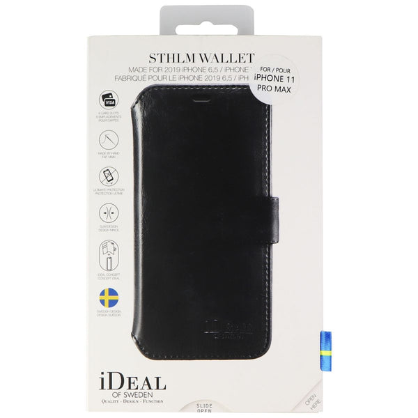 iDeal of Sweden STHLM Wallet Series Case for Apple iPhone 11 Pro Max - Black - iDeal of Sweden - Simple Cell Shop, Free shipping from Maryland!
