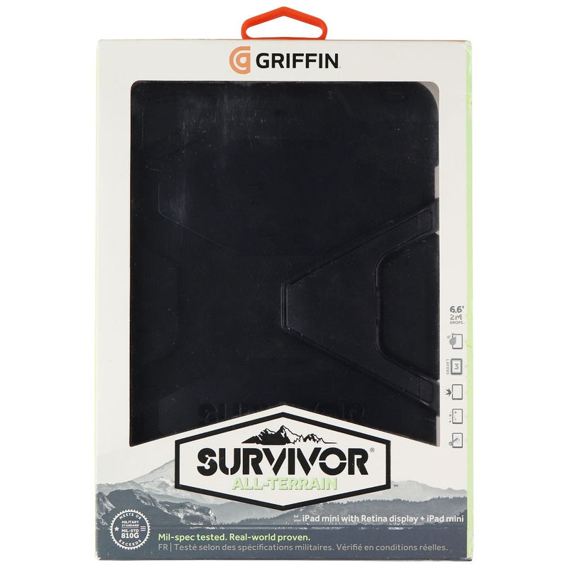 Griffin Survivor All-Terrain Series Case for Apple iPad Mini - Black - Griffin - Simple Cell Shop, Free shipping from Maryland!