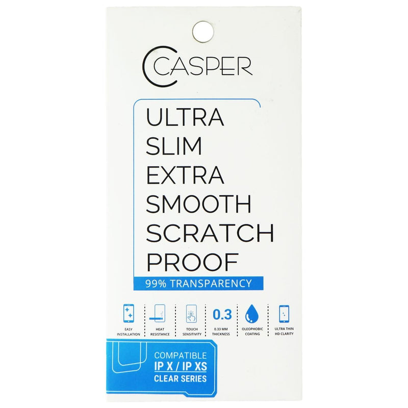 Casper Ultra Slim Clear Series Tempered Glass for Apple iPhone Xs and iPhone X - Casper - Simple Cell Shop, Free shipping from Maryland!