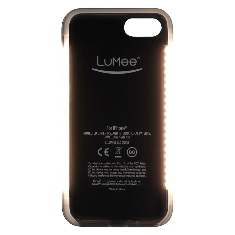 LuMee Instafame LED Case for iPhone (SE) 2nd Gen & iPhone 8/7/6s - Silver Mirror - LuMee - Simple Cell Shop, Free shipping from Maryland!