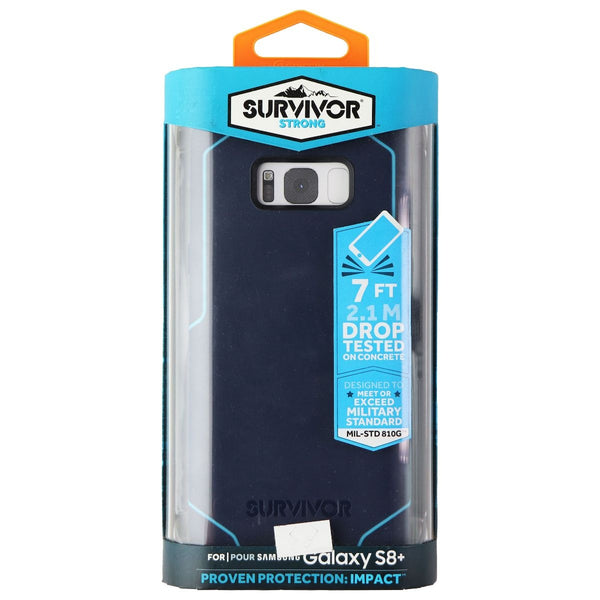 Griffin Survivor Strong Series Case for Samsung Galaxy S8+ - Navy/Coral Blue