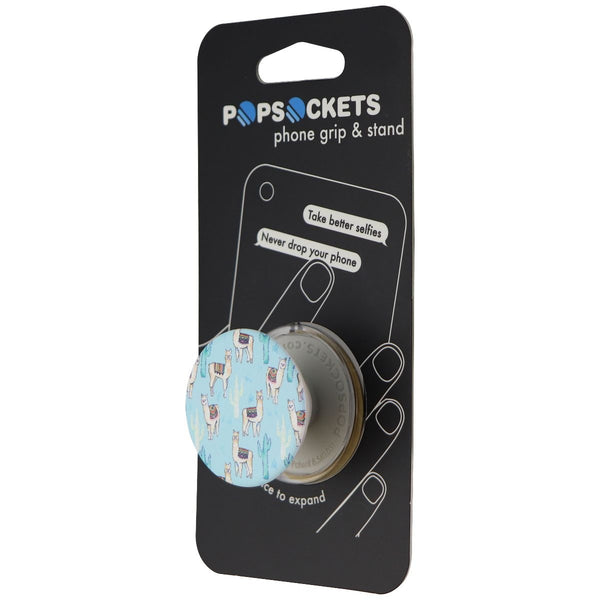 PopSockets Collapsible Grip & Stand for Phones and Tablets - Llama / Cactus - PopSockets - Simple Cell Shop, Free shipping from Maryland!