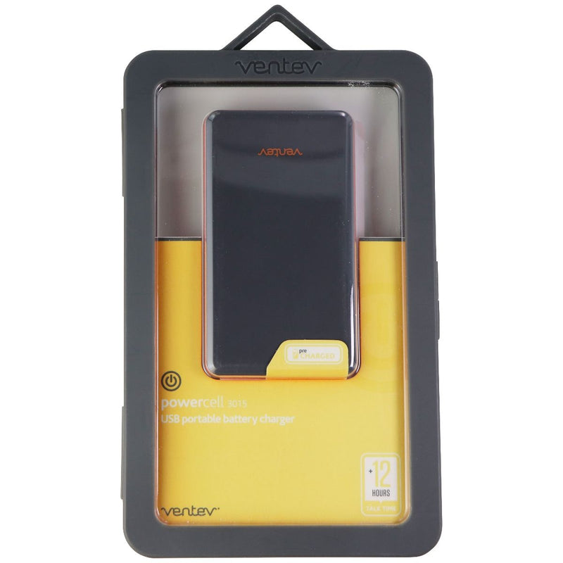 Ventev PowerCell 3015 Portable USB Battery (3000mAh) - Gray/Orange - Ventev - Simple Cell Shop, Free shipping from Maryland!