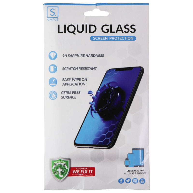Screen Protector: Liquid Glass, Tempered Glass for iPhone, Apple