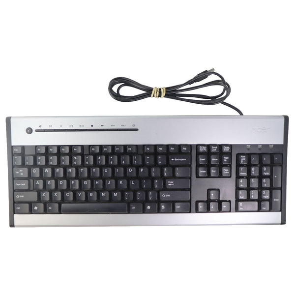 Acer USB Wired Keyboard for Windows PC & More - Silver/Black (KU-0355) - Acer - Simple Cell Shop, Free shipping from Maryland!