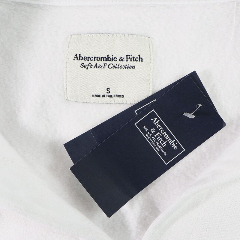Abercrombie & Fitch Soft Collection Crop-Top Sweater - White/Small - Abercrombie & Fitch - Simple Cell Shop, Free shipping from Maryland!